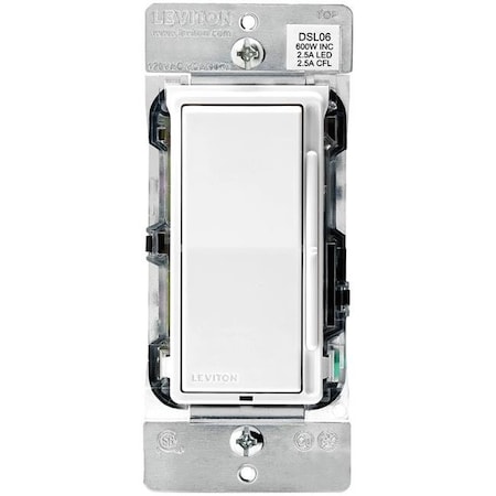 Leviton Leviton Mfg R00-DSL06-1LM 3 Way Side Pole Slide Dimmer 4811410